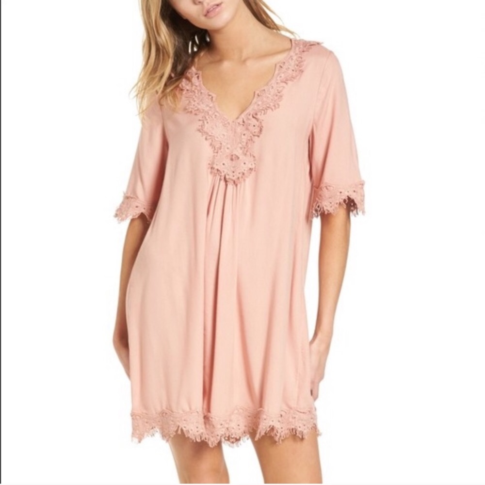 Blush pink dress